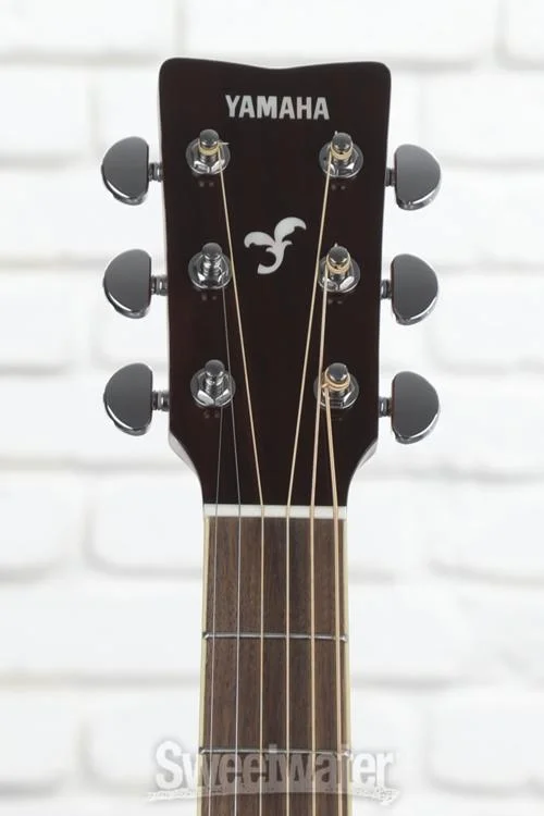 야마하 Yamaha FG820 Dreadnought Left-handed Acoustic Guitar - Natural
