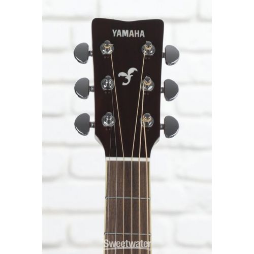 야마하 Yamaha FG820 Dreadnought Left-handed Acoustic Guitar - Natural