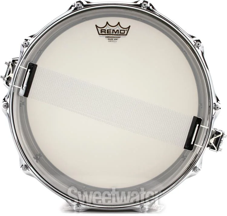 야마하 Yamaha Recording Custom Stainless Steel Snare Drum - 7 x 14-inch - Brushed