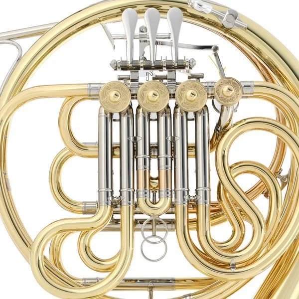 야마하 Yamaha YHR-871 Professional Double French Horn - Clear Lacquer