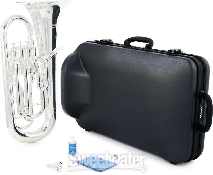 야마하 Yamaha YEP-321S 4-valve Intermediate Euphonium - Silver Plated