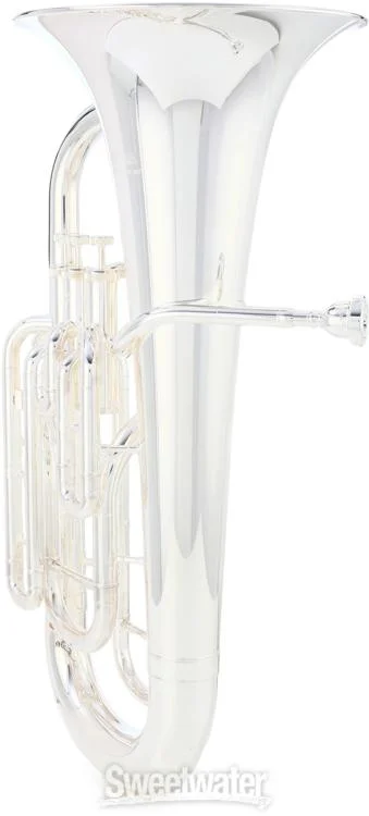 야마하 Yamaha YEP-321S 4-valve Intermediate Euphonium - Silver Plated