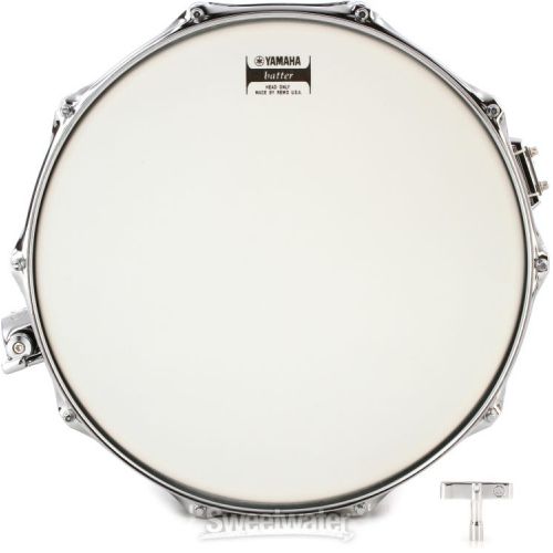 야마하 Yamaha Recording Custom Snare Drum - 5.5 x 14-inch - Solid Black