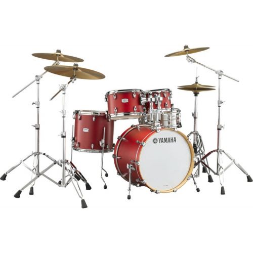 야마하 Yamaha TMP2F66CAS Tour Custom 6-piece Shell Pack - Candy Apple Satin