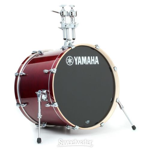 야마하 Yamaha SBP2F50 Stage Custom Birch 5-piece Shell Pack with HW-780 Hardware Pack - Cranberry Red