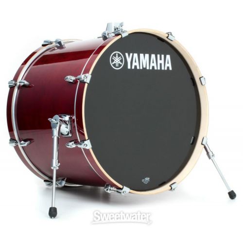 야마하 Yamaha SBP2F50 Stage Custom Birch 5-piece Shell Pack with HW-780 Hardware Pack - Cranberry Red