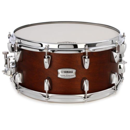 야마하 Yamaha TMP2F56CHS Tour Custom 5-piece Shell Pack (Matching Snare) - Chocolate Satin