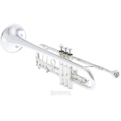 야마하 Yamaha YTR-8345II Xeno Professional Bb Trumpet - Large Bore - Gold Brass Bell - Silver Plated