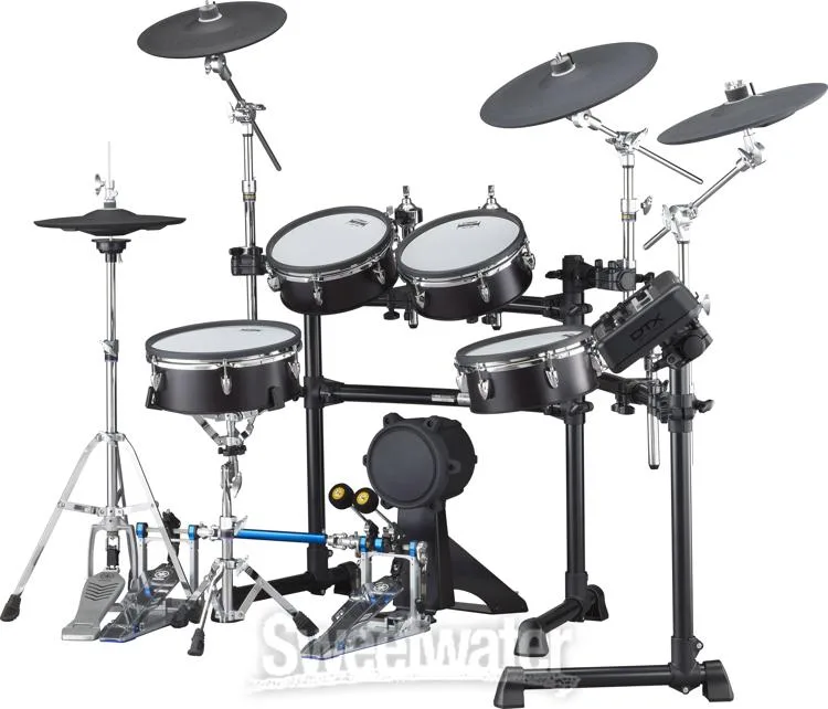 야마하 Yamaha DTX8K-M Electronic Drum Set with Mesh Heads - Black Forest