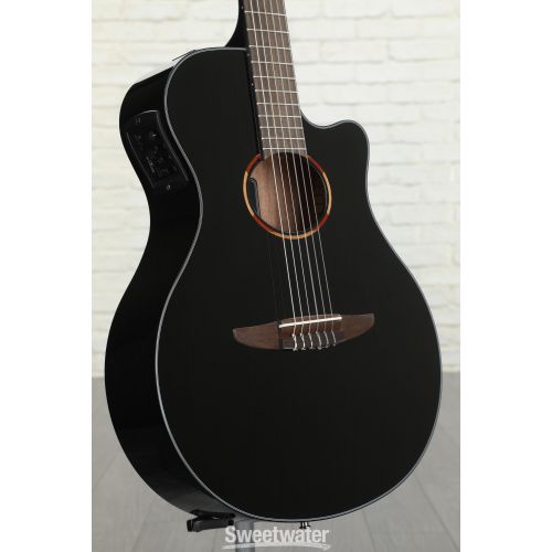 야마하 Yamaha NTX1 Nylon String Acoustic-Electric Guitar - Black