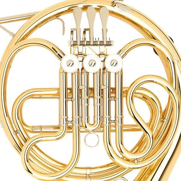 야마하 Yamaha YHR-314II Student F French Horn - Clear Lacquer