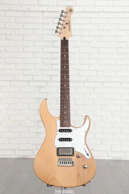 야마하 Yamaha PAC612VIIX Pacifica Electric Guitar - Yellow Natural Satin Demo