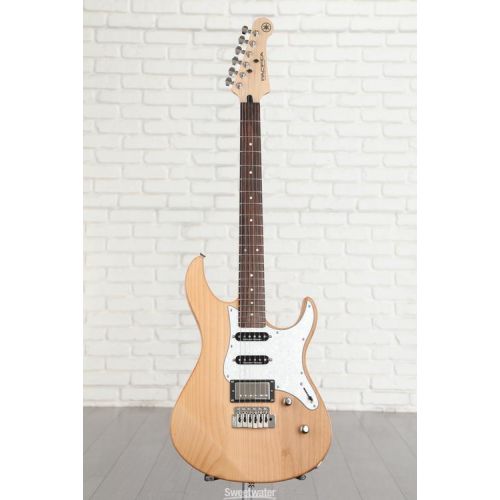 야마하 Yamaha PAC612VIIX Pacifica Electric Guitar - Yellow Natural Satin Demo