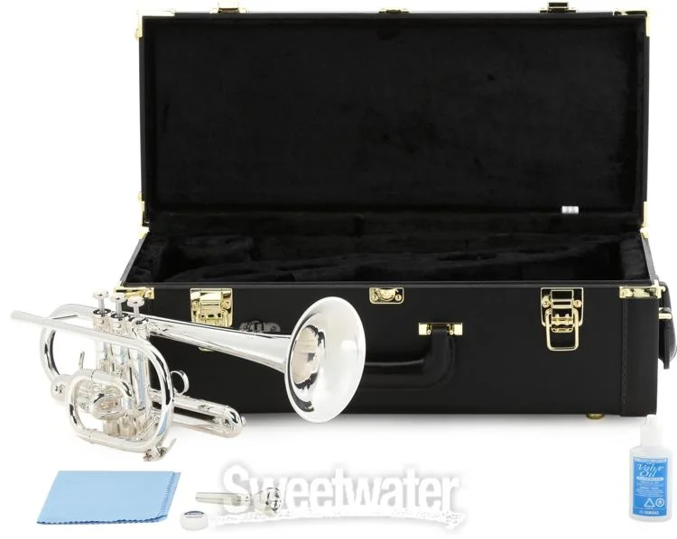 야마하 Yamaha YCR-9435 Custom Cornet - Silver-plated