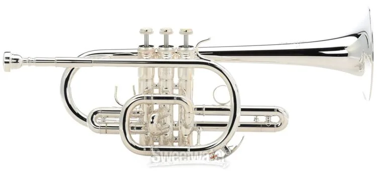 야마하 Yamaha YCR-9435 Custom Cornet - Silver-plated