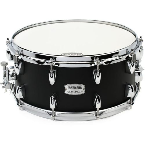 야마하 Yamaha TMP0F56LCS Tour Custom 5-piece Shell Pack (Matching Snare) - Licorice Satin