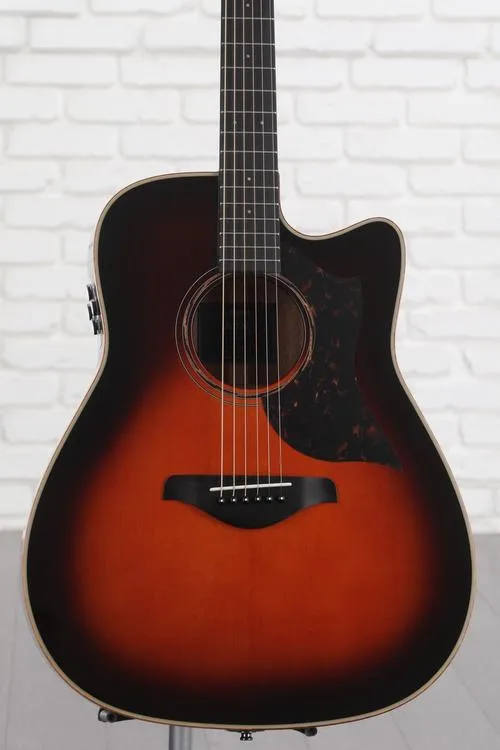 야마하 Yamaha A3M ARE Dreadnought Cutaway - Tobacco Brown Sunburst