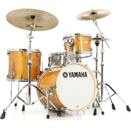 야마하 Yamaha SBP8F3 Stage Custom Bop 3-piece Shell Pack - Natural Wood