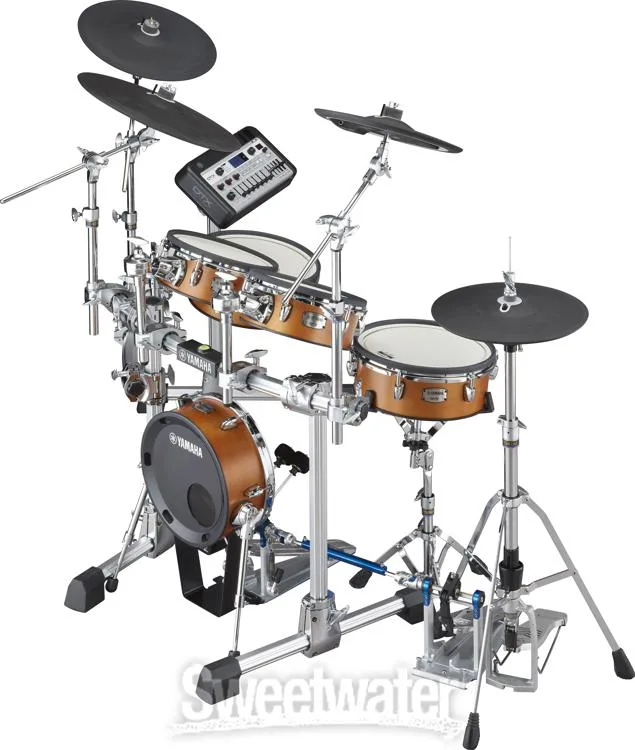 야마하 Yamaha DTX10K-X Electronic Drum Set with TCS Heads - Real Wood