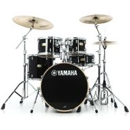 Yamaha SBP2F50 Stage Custom Birch 5-piece Shell Pack - Raven Black