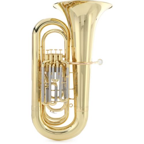 야마하 Yamaha YBB-321 BBb Intermediate Tuba and The Hug Stand - Lacquer