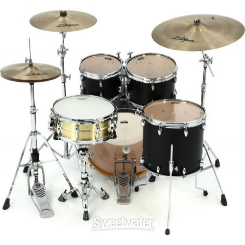 야마하 Yamaha TMP0F4 Tour Custom 4-piece Shell Pack - Licorice Satin