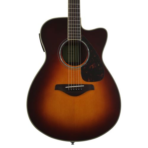 야마하 Yamaha FSX830C Concert Cutaway - Brown Sunburst