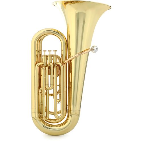 야마하 Yamaha YBB-105WC Student BBb Tuba and The Hug Stand - 3/4-size, Lacquer