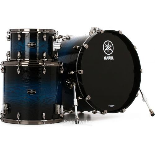 야마하 Yamaha Live Custom Hybrid Oak 3-piece Shell Pack - Ice Sunburst