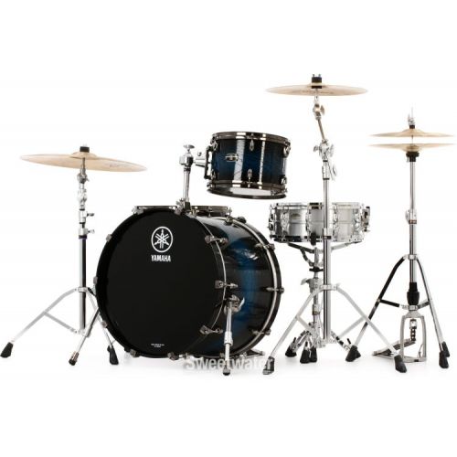 야마하 Yamaha Live Custom Hybrid Oak 3-piece Shell Pack - Ice Sunburst