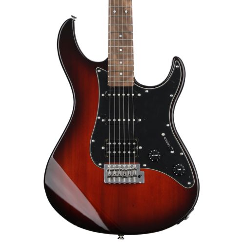 야마하 Yamaha PAC012DLX Pacifica Electric Guitar and Line 6 Spider V 20 MkII Amp Essentials Bundle - Old Violin Sunburst