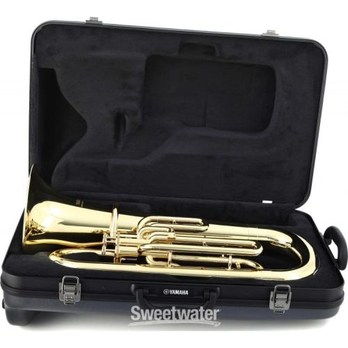 야마하 Yamaha YEP-201M Marching Convertible 3-valve Euphonium - Clear Lacquer