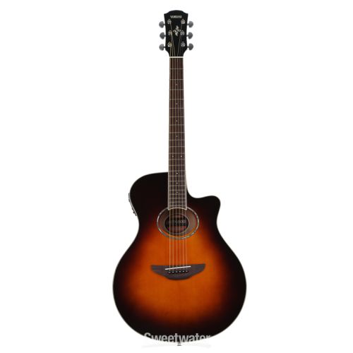 야마하 Yamaha APX600 Thin-line Cutaway with Case - Old Violin Sunburst