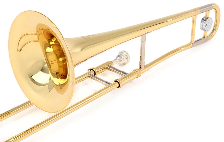 야마하 Yamaha YSL-354C Student Trombone - Gold Lacquer