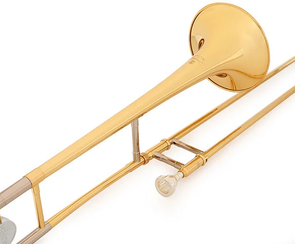 야마하 Yamaha YSL-354C Student Trombone - Gold Lacquer