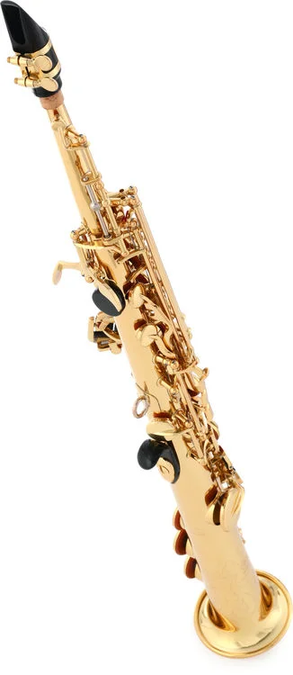 야마하 Yamaha YSS-475II Intermediate Soprano Saxophone - Gold Lacquer