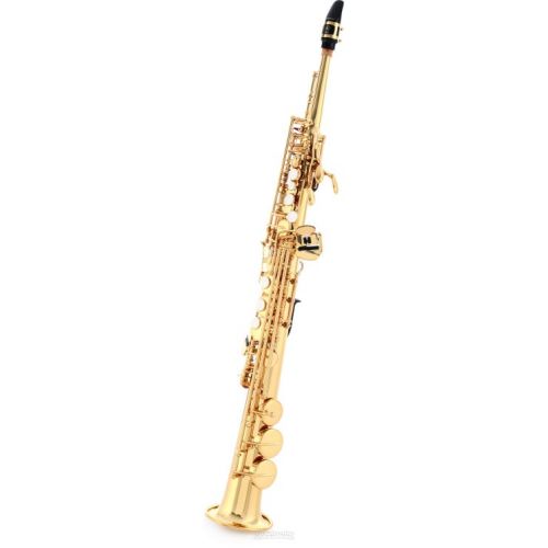 야마하 Yamaha YSS-475II Intermediate Soprano Saxophone - Gold Lacquer