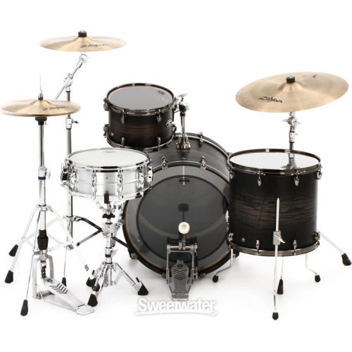 야마하 Yamaha Live Custom Hybrid Oak 3-piece Shell Pack - Charcoal