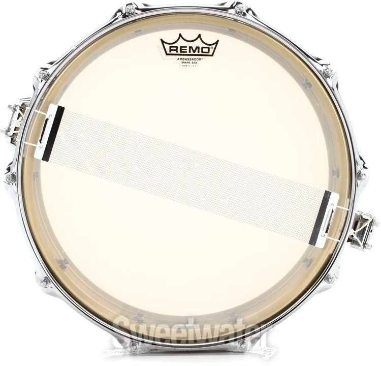 야마하 Yamaha Recording Custom Brass Snare Drum - 6.5 x 14-inch - Brushed