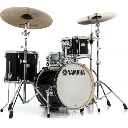 야마하 Yamaha SBP8F3 Stage Custom Bop 3-piece Shell Pack - Raven Black