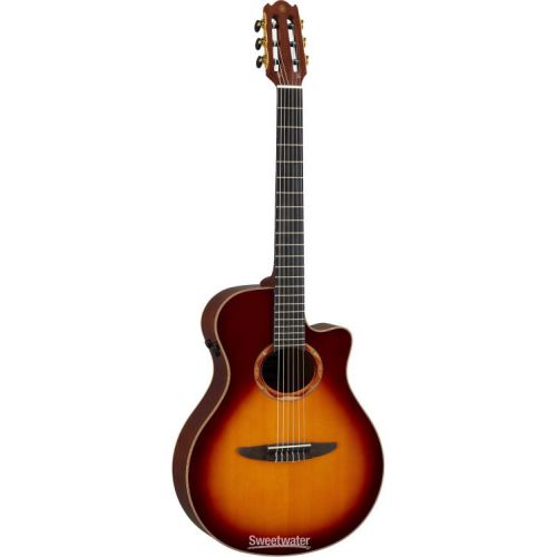야마하 Yamaha NTX3 Nylon-string Acoustic-electric Guitar - Brown Sunburst, Sweetwater USA Exclusive