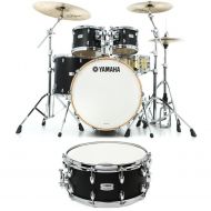 Yamaha TMP2F56LCS Tour Custom 5-piece Shell Pack (Matching Snare) - Licorice Satin