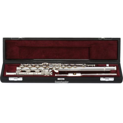 야마하 Yamaha YFL-577H Professional Flute - Spit E and Gizmo Key