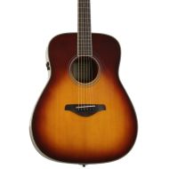 Yamaha FG-TA TransAcoustic Dreadnought Acoustic-electric Guitar - Brown Sunburst