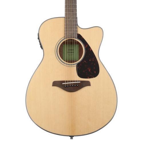 야마하 Yamaha FSX800C Concert Cutaway Acoustic-electric Guitar with Case - Natural