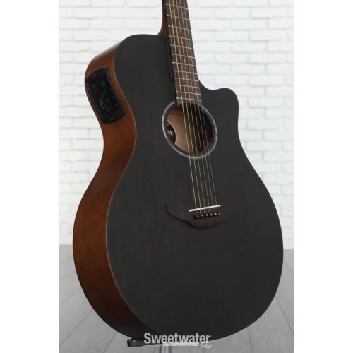 야마하 Yamaha APX600M Thinline Cutaway - Smokey Black