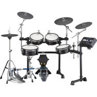 Yamaha DTX8K-X Electronic Drum Set with TCS Heads - Black Forest