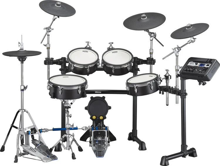 야마하 Yamaha DTX8K-X Electronic Drum Set with TCS Heads - Black Forest