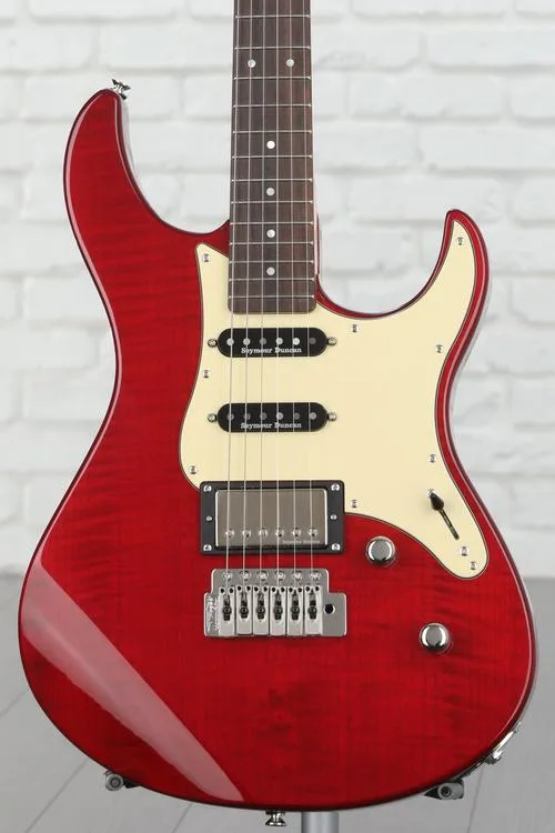 Yamaha PAC612VIIFMX Pacifica Electric Guitar - Fired Red