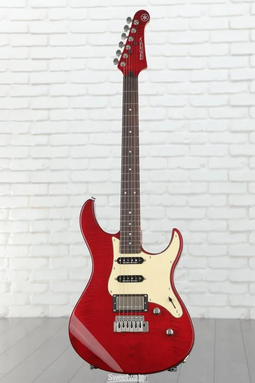 야마하 Yamaha PAC612VIIFMX Pacifica Electric Guitar - Fired Red